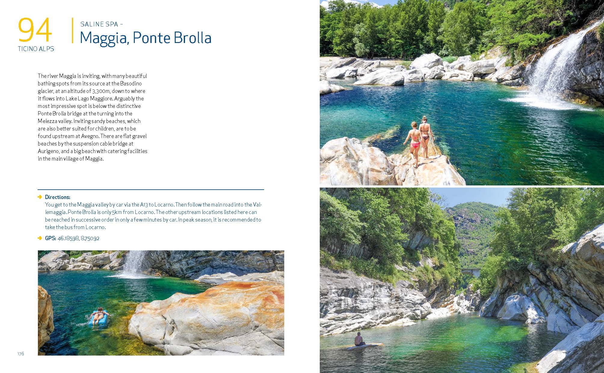 Wild Swimming Alps: 130 Most Beautiful Lakes, Rivers and Waterfalls in Austria, Germany, Switzerland, Italy and Slovenia