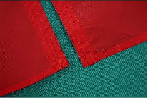 Miniatura 4 de Homissor Bandera mexicana de México, banderas bordadas de 5 x 8 pulgadas, rayas cosidas, 240D, bandera nacional MX resistente para interiores y