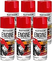 Vista 27 de Rust-Oleum 366428-6PK - Pintura en aerosol de esmalte para motor, 11 onzas, aluminio, (paquete de 6)