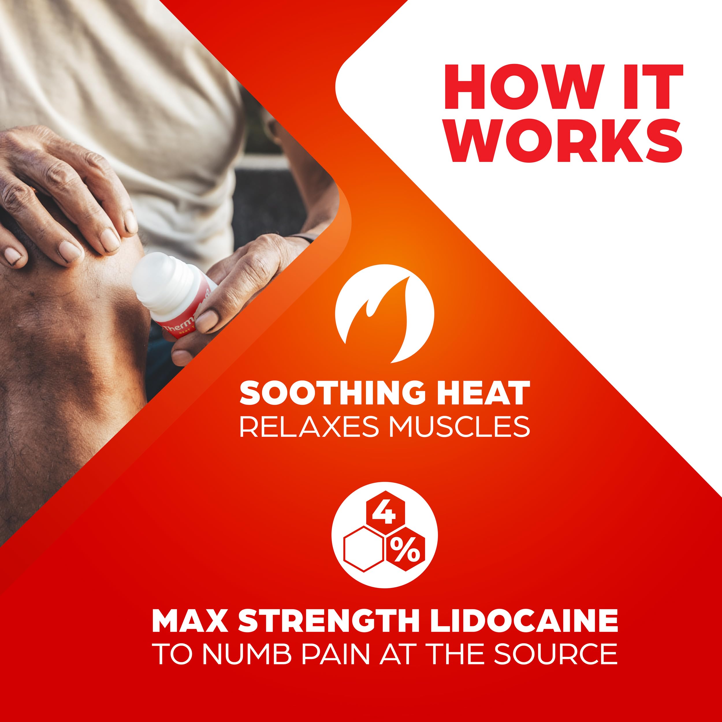 ThermaCare Heat + Max Strength 4% Lidocaine Gel, Dual Action Pain Relief — Amazon image 6
