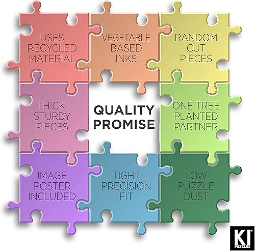 Miniatura 6 de Hiroki Takeda - Rompecabezas de madera de 150 piezas para adultos con piezas únicas de forma KI Puzzles