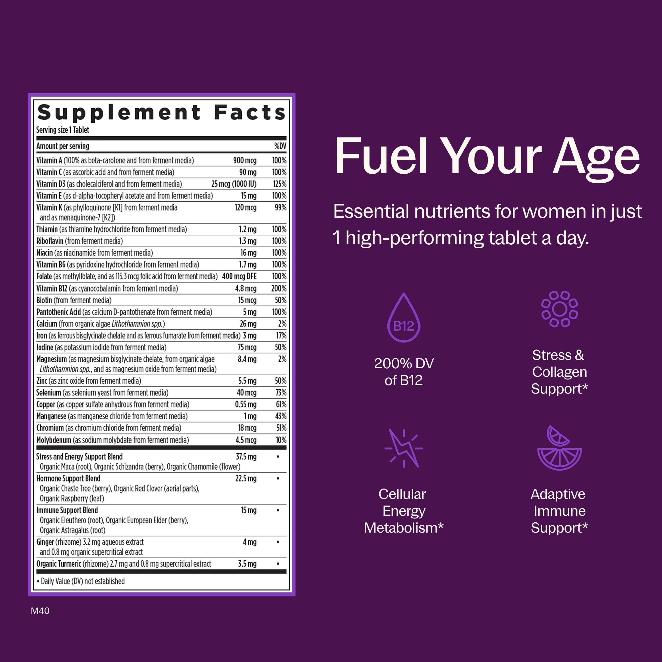 New Chapter Every Woman's One Daily Multivitamin, 72 Tablets — Amazon image 3
