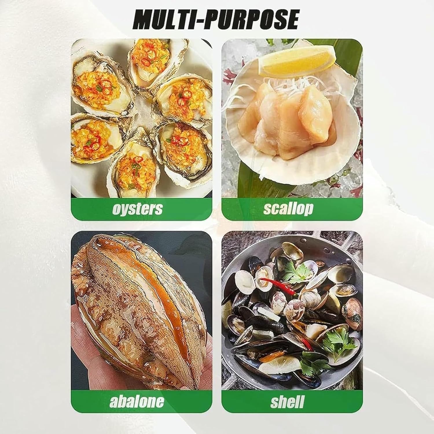 Oyster Shucker Machine, Oyster Clam Opener Machine with Glove Seafood Tool, Adjustable Steel Oyster Shucker Tool Set, Oyster Shell Opener Machine for Restaurant and Homes