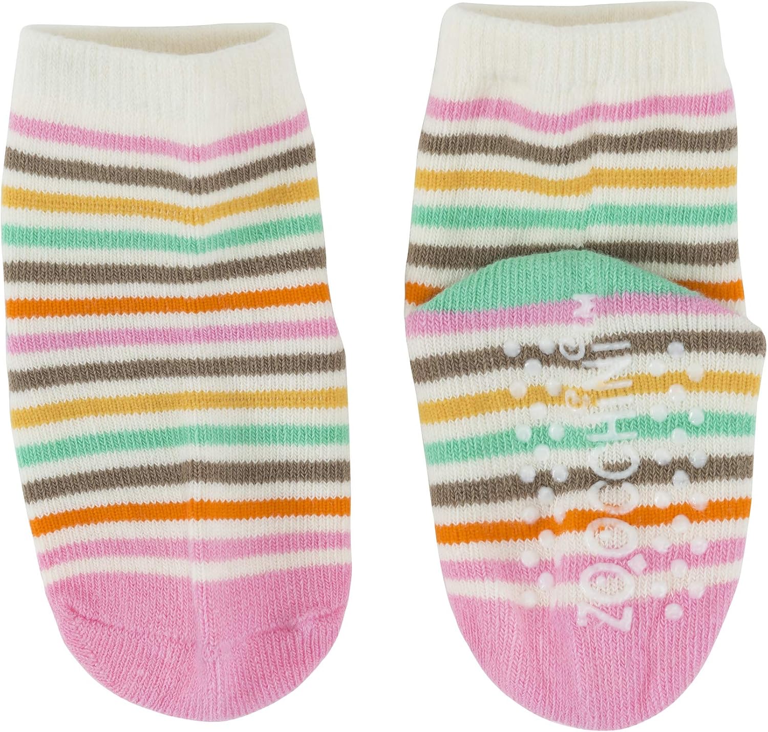 ZOOCCHINI Baby/Toddler Crawling Pants with Non-Slip Silicone Knee Grippers and Matching Anti-Skid Socks