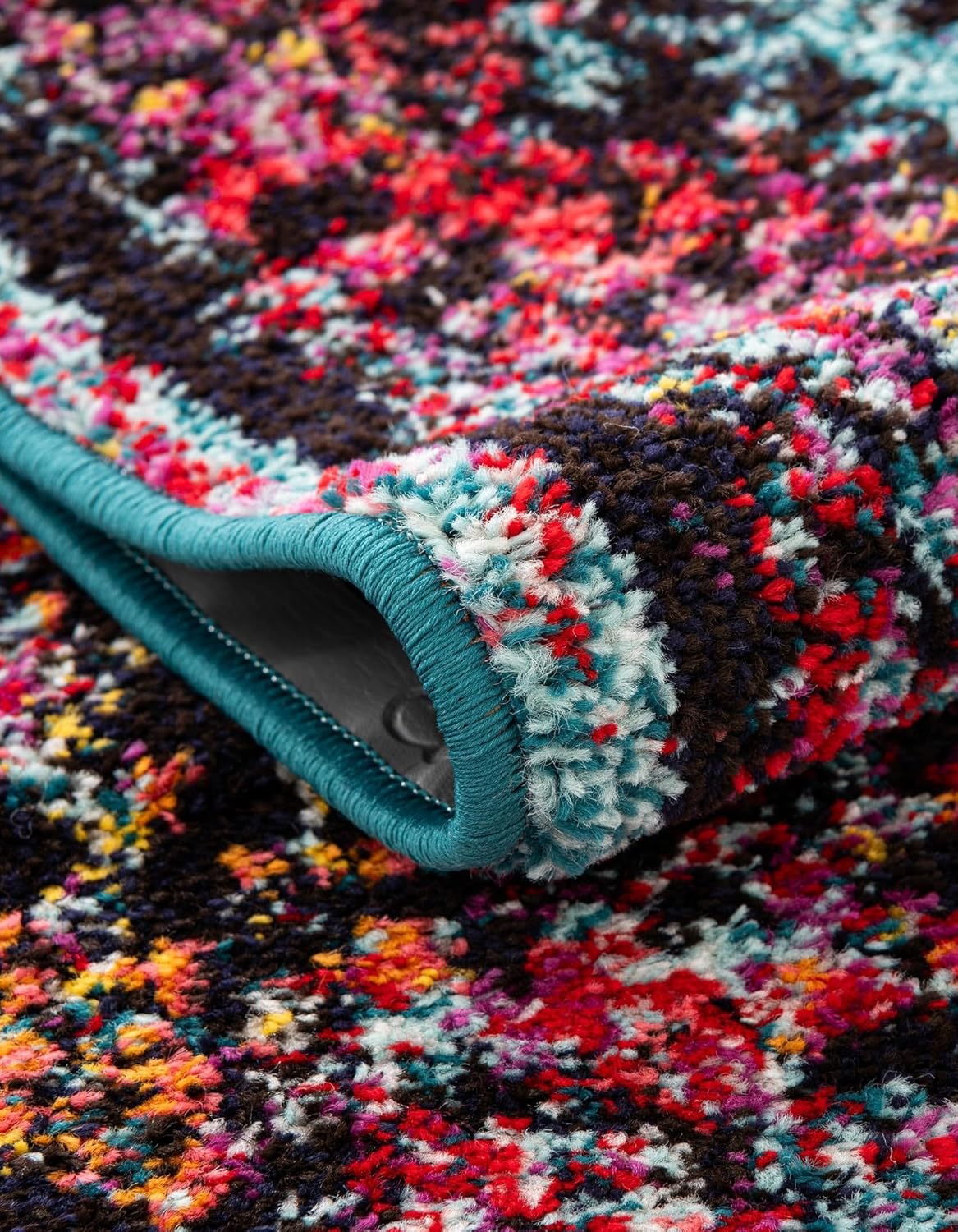 Rugs.com Madeline Collection Rug – 5x8 Multi Medium-Pile Rug Perfect for Bedrooms, Dining Rooms, Living Rooms