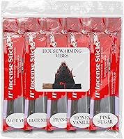 Vista 18 de Sweet Fruits - Varitas de incienso de 11 pulgadas, juego variado de 500 unidades, 11 pulgadas, 5 paquetes de 100 varillas por fragancia El juego