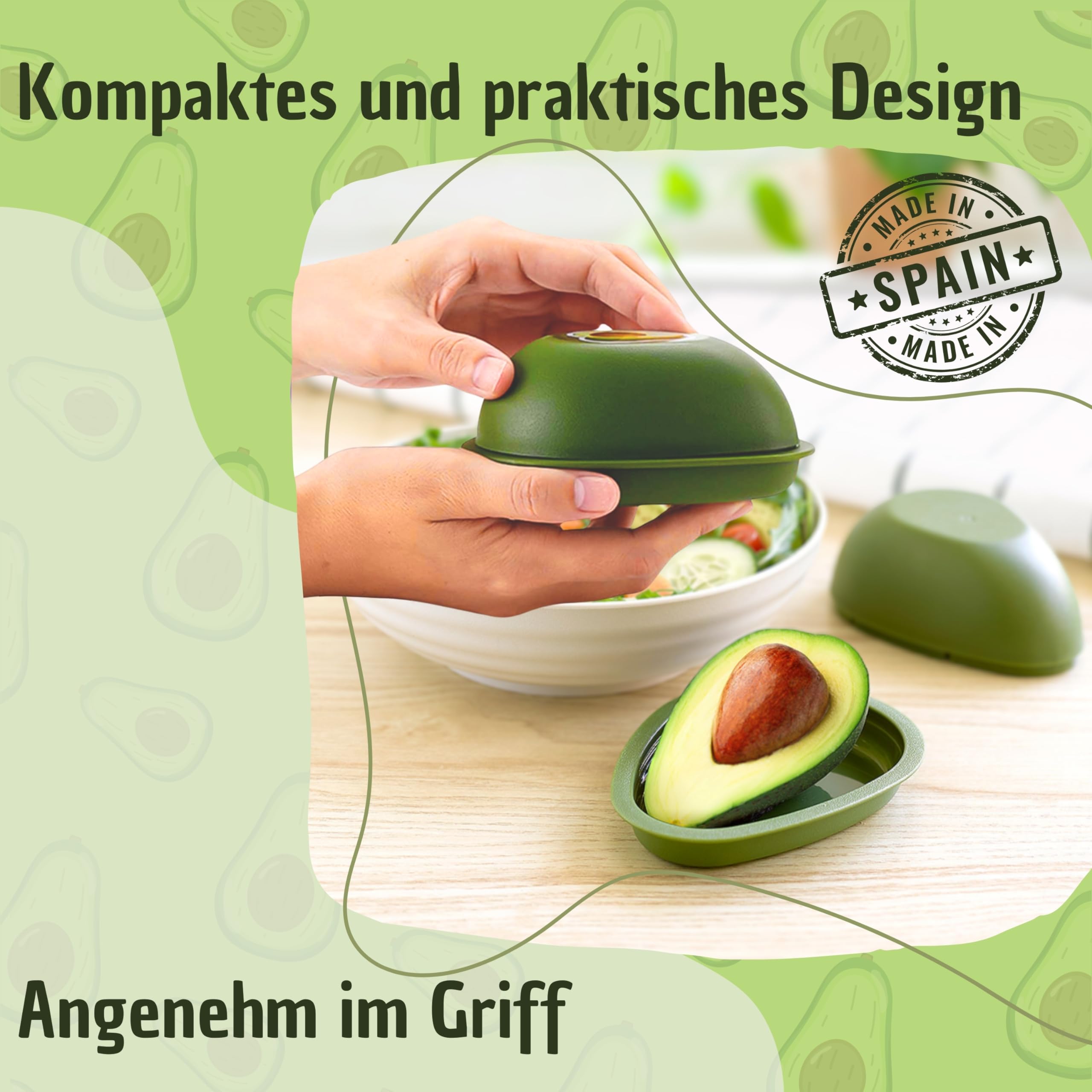 avocado aufbewahren 2 Aufbewahrung. Avocado Box für BPA-freie Kunststoff-Kühlbox. Avocado Dose mit spülmaschinenfestem Material. Ideal für die Aufbewahrung frischer Avocados. Küche, Haushalt & Wohnen Rahmenhöhe:30 CM Beliebt Team RC 24” -
