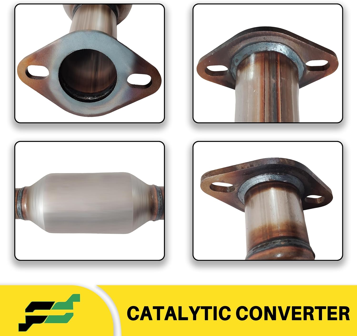 [Rear]FortunaFlow Catalytic converter compatible with Hyundai Sonata 2006-2007 3.3L,Replace 16375,642170,17170(EPA Compliant)