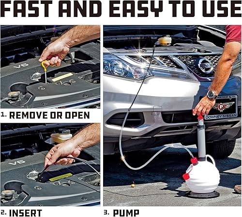 Miniatura 5 de Powerbuilt (647570) extractor de aceitesfluidos (6.3 cuartos de galón)