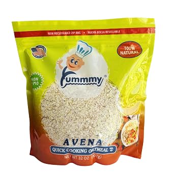 Yummmy Quick Cooking Oatmeal, 2 Lb 32 Oz, Kosher Certified, Hojuelas de avena