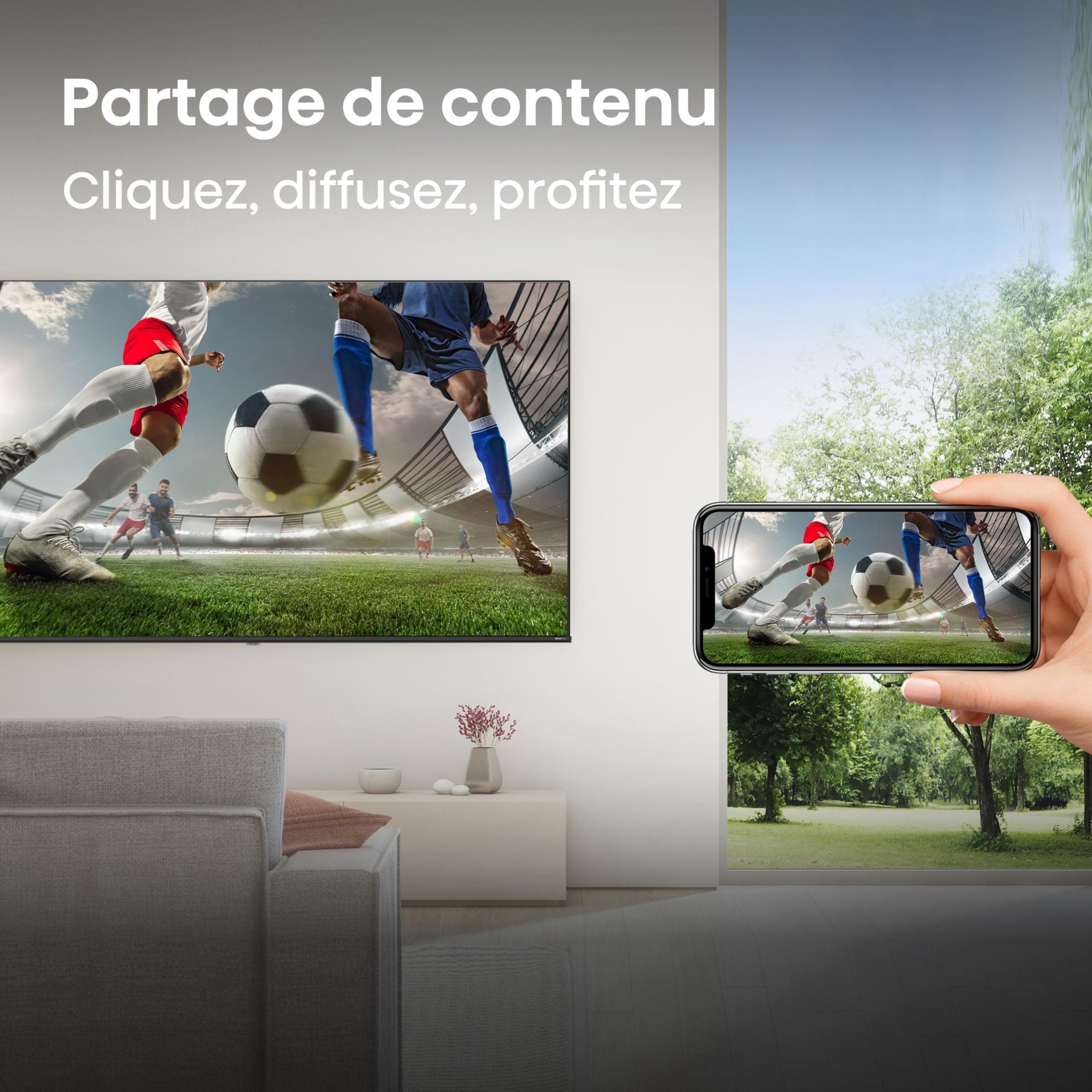 Hisense 32A4S - TV 2026 LED 32" (80 cm), Smart TV VIDAA, Dolby Audio & DTS HD, WiFi, Bluetooth, Mode Jeu, Noir
