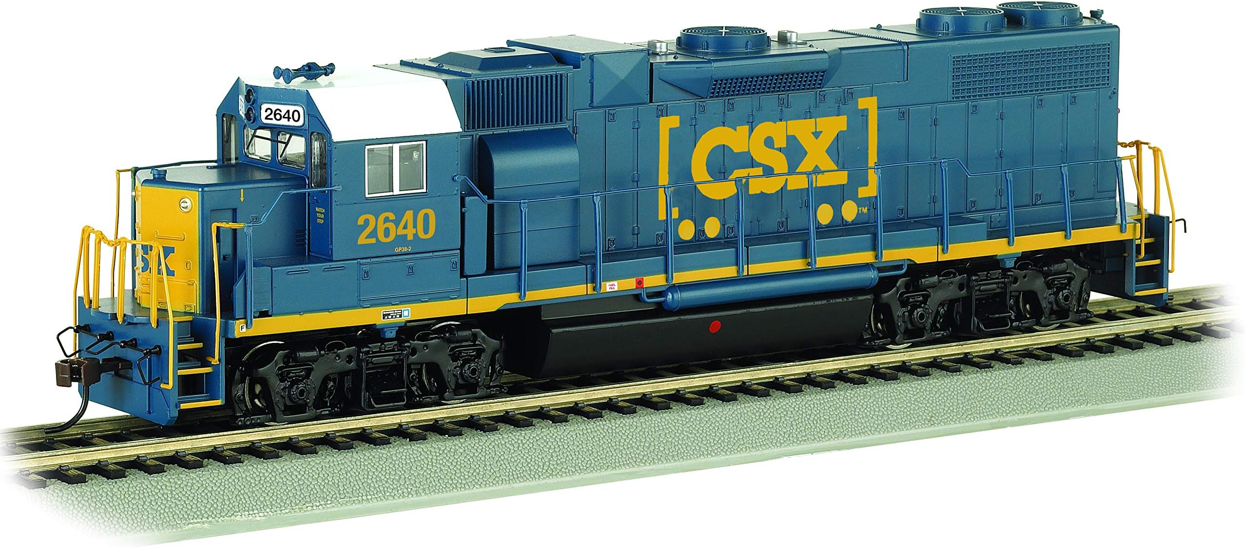 Trains - EMD GP38-2 DCC Ready Diesel Locomotive - CSX® HTM #2640 - HO Scale