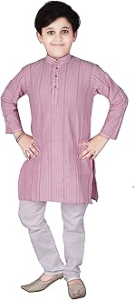 Boy's Cotton Striped Kurta Pyjama For s | Kurta Paijama Set