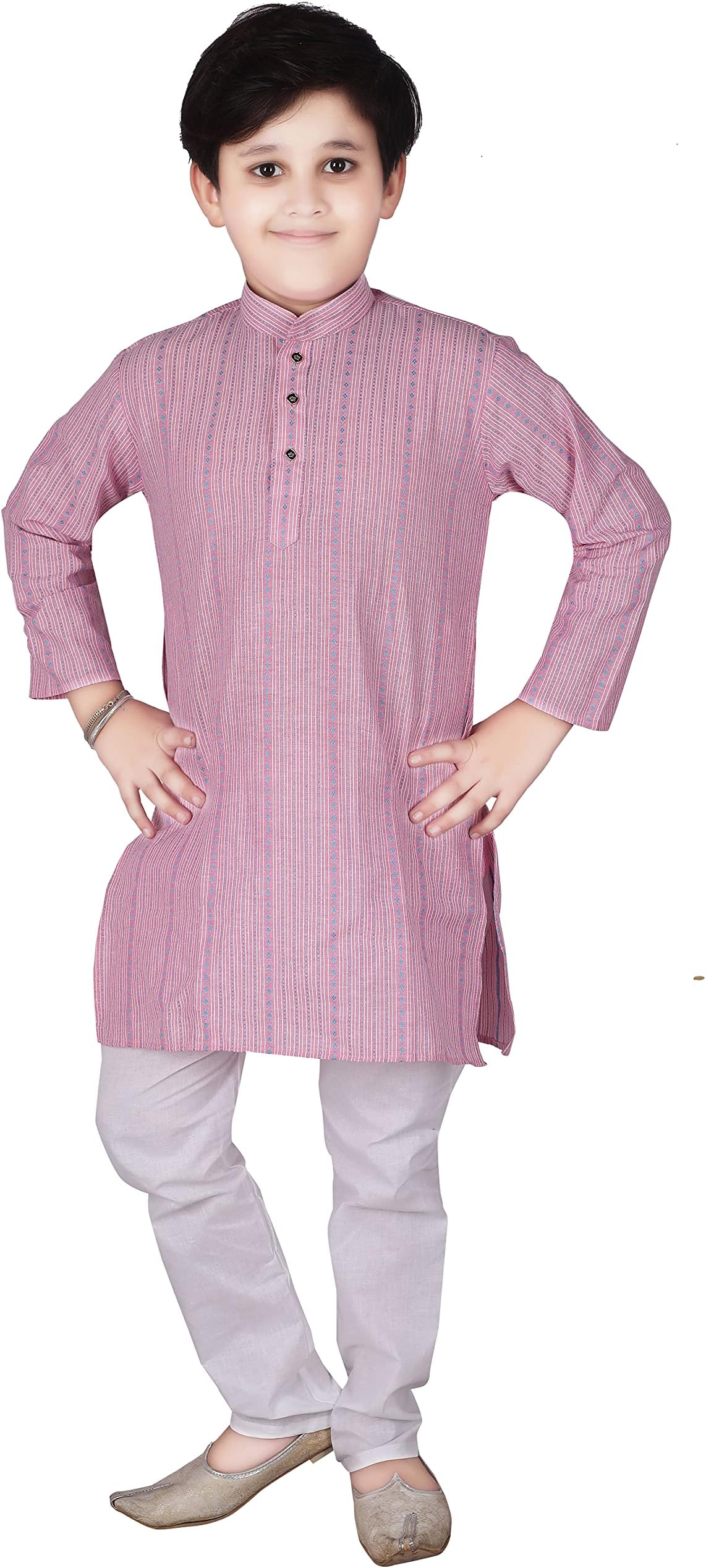 Boy's Cotton Striped Kurta Pyjama For s | Kurta Paijama Set