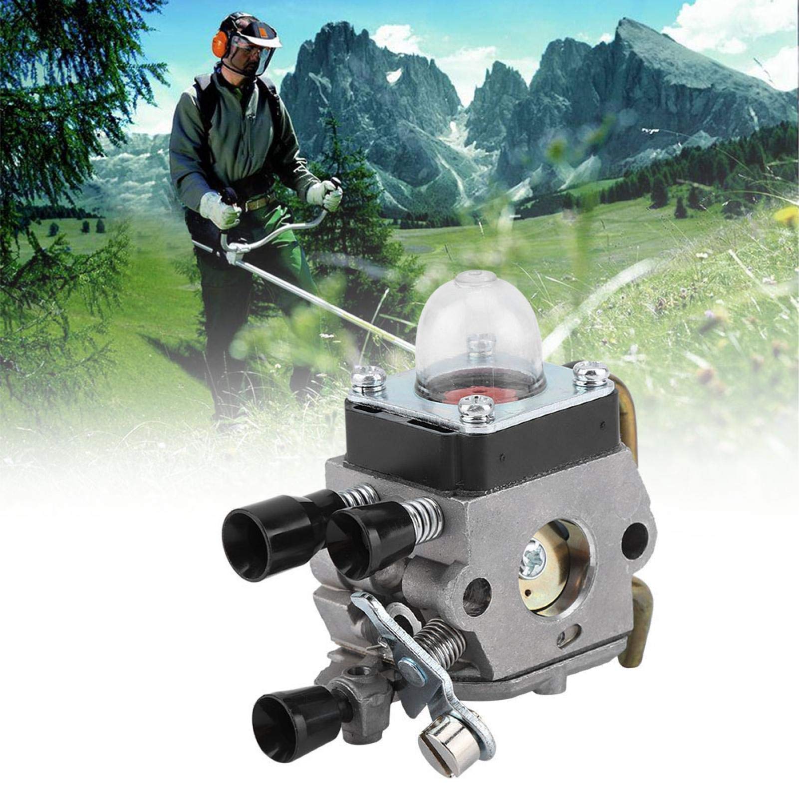 Gaźnik do STIHL FS55 FS55R FS55RC FS38 KM55 HL45 KM55R, części do kosy spalinowej zjadacza chwastów