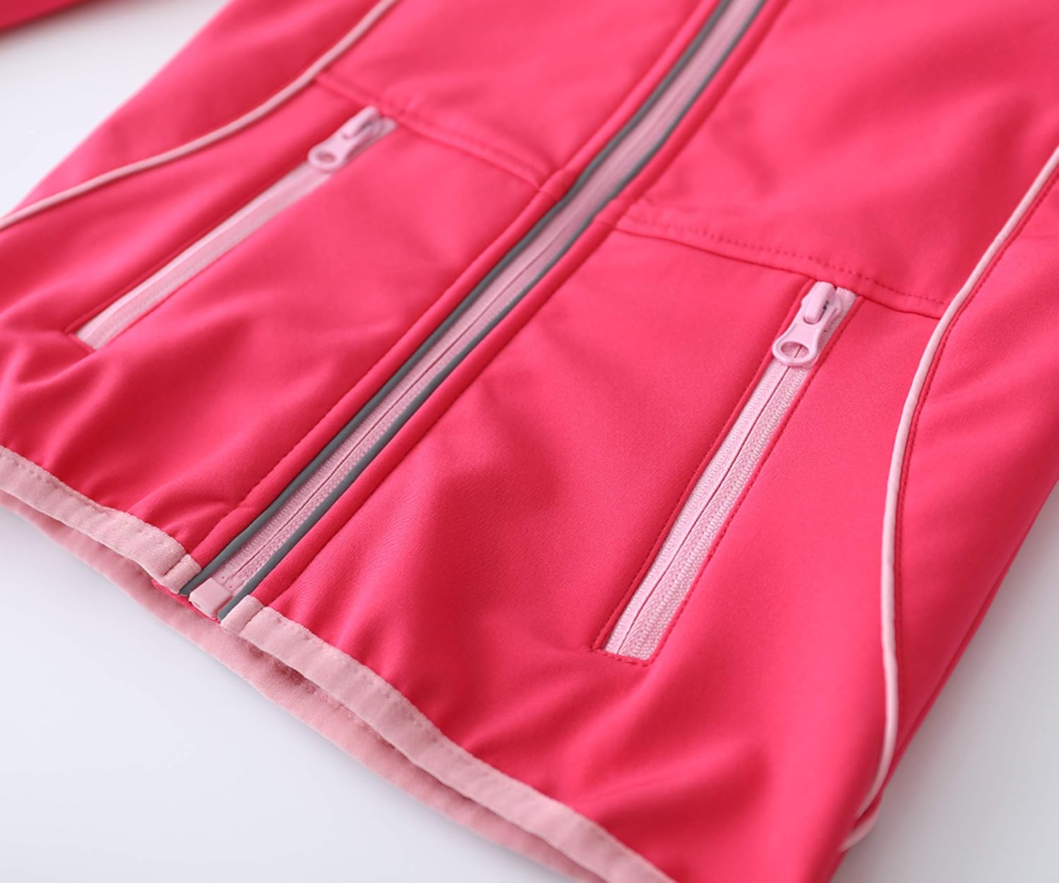 M2C Girls Hooded Fleece Lined Waterproof Windproof Jacket - Image 6