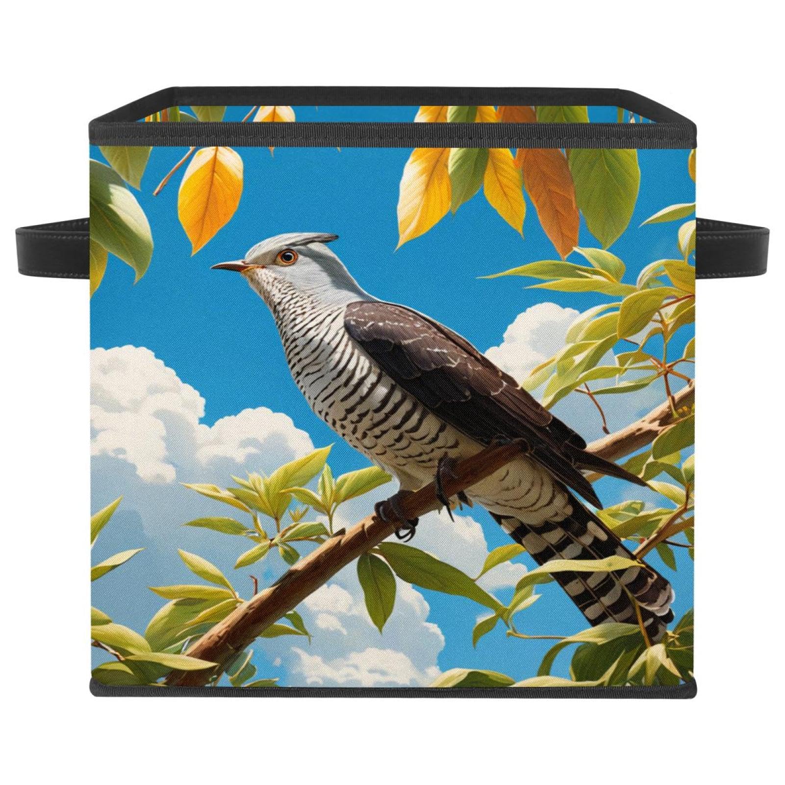 Panier de rangement pour l'organisation de la maison avec poignées robustes