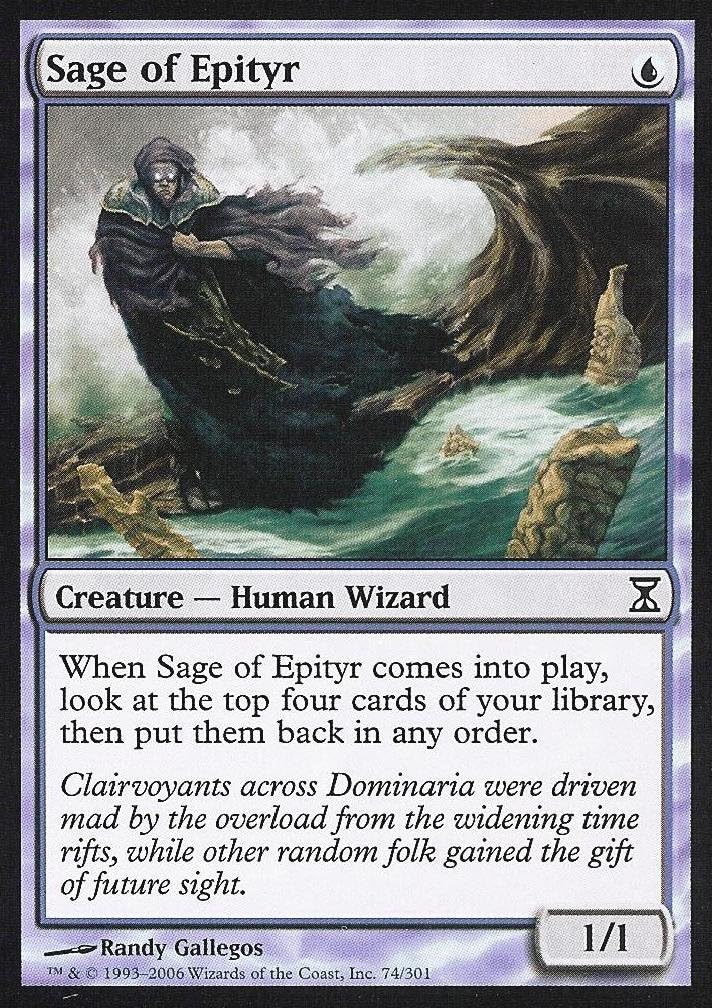 Magic The Gathering - Sage of Epityr - Time Spiral