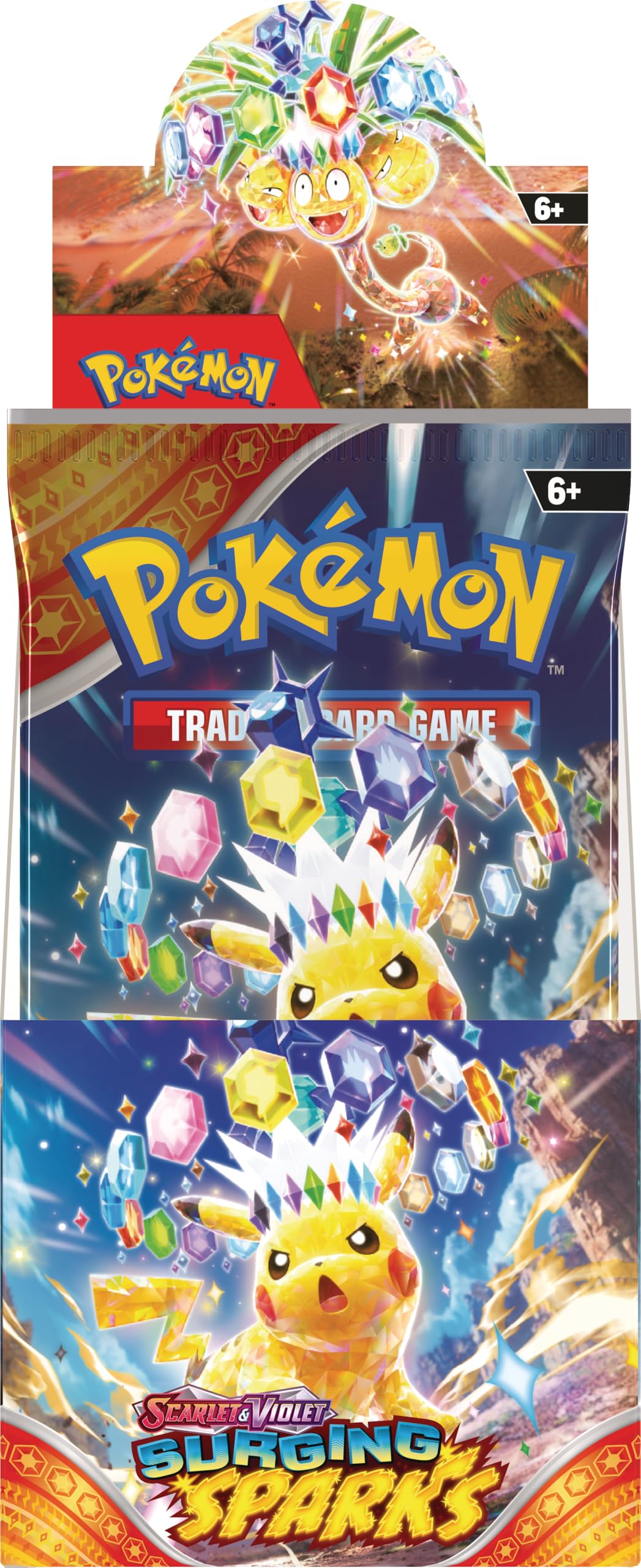 Pokmon TCG: Scarlet & VioletSurging Sparks Booster Display (18 Booster Packs) : Amazon.co.uk: Toys & Games Pokmon TCG: Scarlet & VioletSurging Sparks Booster Display (18 Booster Packs) : Amazon.co.uk: Toys & Games
