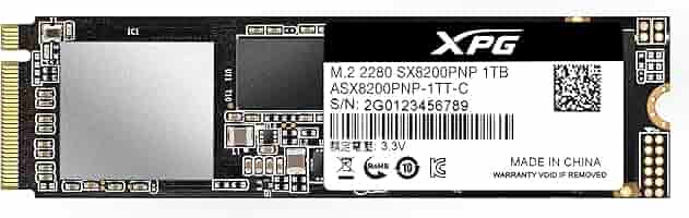 内蔵型SSD ASX8200PNP-2T Amazon | ADATA XPG SX8200 Pro NVMe SSD (読取最大 3,500MB/秒