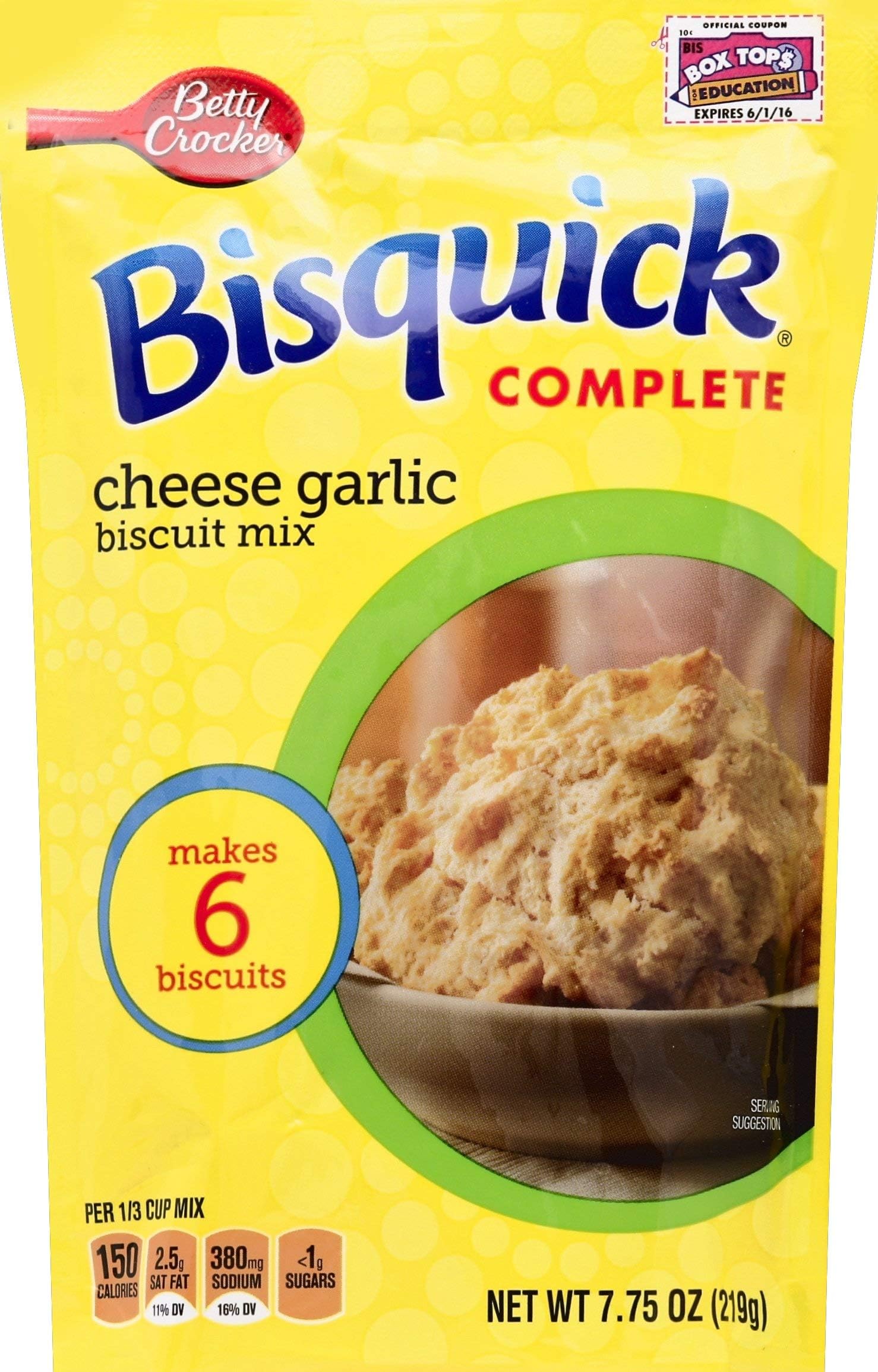Bisquick Complete Mix, Cheese Garlic Biscuits Grocery