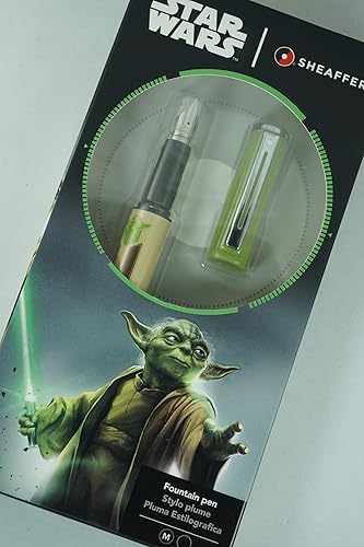 Miniatura 5 de Sheaffer Star Wars Yoda con diseño temático de Yoda y detalles de personajes auténticos, detalles pulidos de gel