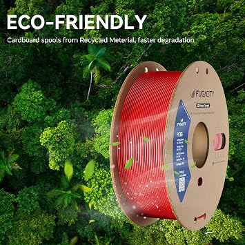 Fugacity PLA Filament 1.75mm, Matte Surface White 3D Printer Filament 1KG Spool (N.W 2.2lbs), Dimensional Accuracy +/- 0.02mm, Enhanced Printing Effect Fits Most FDM 3D Printers