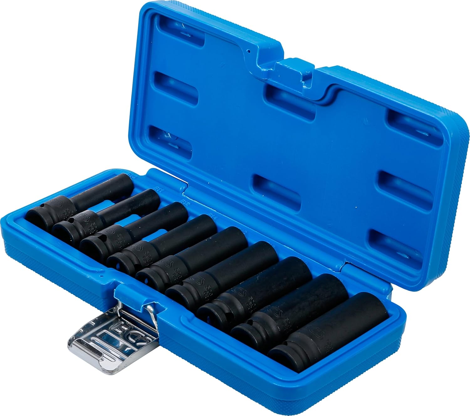 BGS 5204 | Impact Socket Set E-Type, deep | 12.5 mm (1/2") Drive | E10 - E24 | 9 pcs.