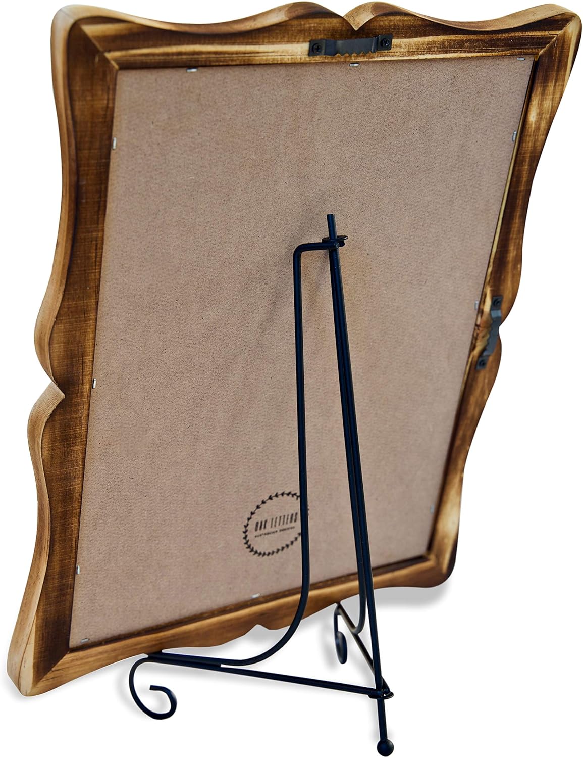 11"x13" Chalkboard Sign with Easel (Mahogany) + 8 Brilliant Liquid Chalk Markers | Hanging or Freestanding Framed Chalkboard with Hand Crafted Sweetheart Frame - Multipurpose Small Chalkboard Sign : Home & Kitchen