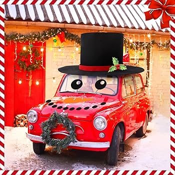 Car Part Christmas Ornaments Christmas Automobile Decorations