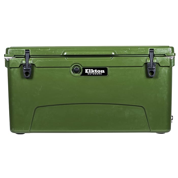 Buy Elkton Outdoors Ice Chest. Heavy Duty, High Performance RotoMolded