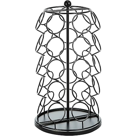 Nifty Solutions 35 Coffee Pod Carousel, 1 Count (Pack of 1), Black
