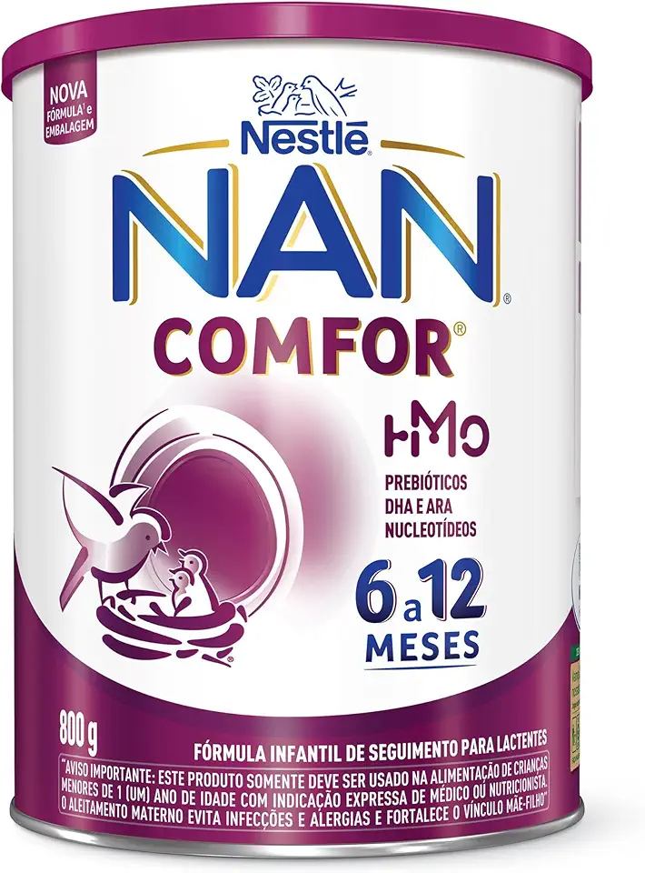 NAN Fórmula Infantil Nan Comfor 2 800G