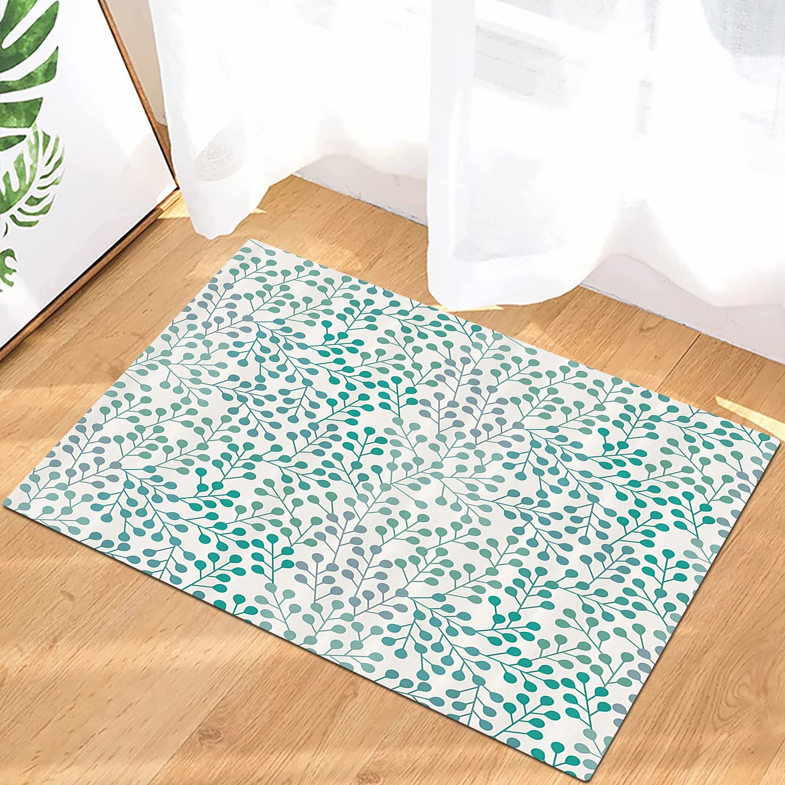 SFLXO Tapis de bain 80 cm x 50 cm - Antidérapant - Lavable en machine - Antidérapant - Doux - Absorbant l'eau - En microfibre moelleuse - Bleu marine - Réutilisable SFLXO Tapis de bain 80 cm x 50 cm - Antidérapant - Lavable en machine - Antidérapant - Doux - Absorbant l'eau - En microfibre moelleuse - Bleu marine - Réutilisable