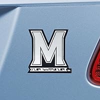 Vista 17 de FANMATS Emblema cromado de la NCAA para hombre