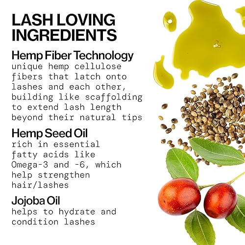 Vista 58 de Pacifica Suero de pestañas de colágeno vegano y base de rímel transparente, fórmula acondicionadora de vitaminas B y E para pestañas más largas