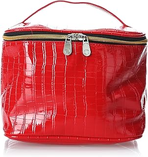 حقيبة مكياج للنساء من فوديكا، مقاس 16 انش، احمر