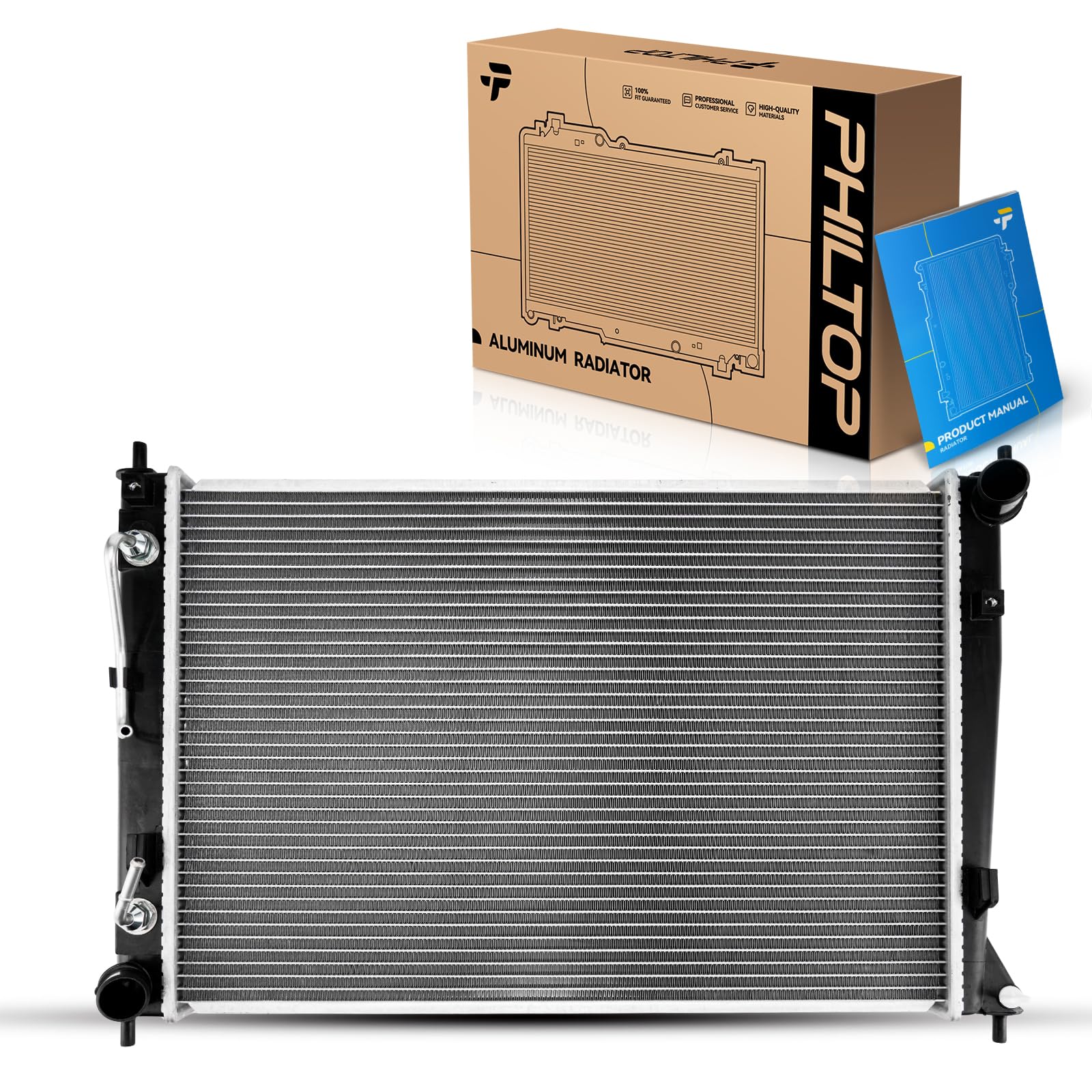 PHILTOP CU13134 Radiator Replacement for Soul