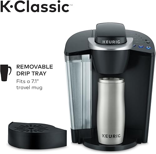 Miniatura 4 de Keurig K-Classic - Cafetera K-Cup Pod & Works leche no láctea, espuma caliente y fría, solo cafeteras compatibles K-Cafetera, 34 onzas, espumador de
