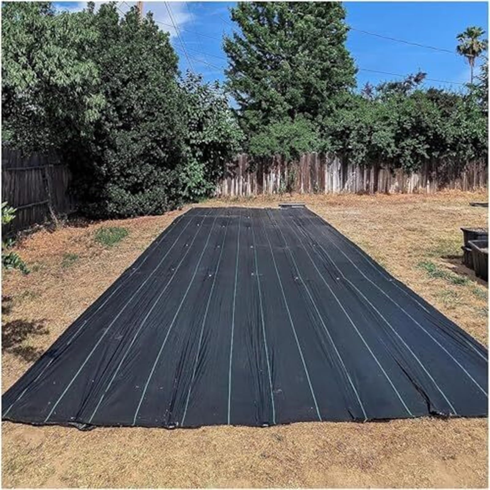 Solutions de stabilisation de jardin : tissu géotextile robuste pour allées et massifs nettes
