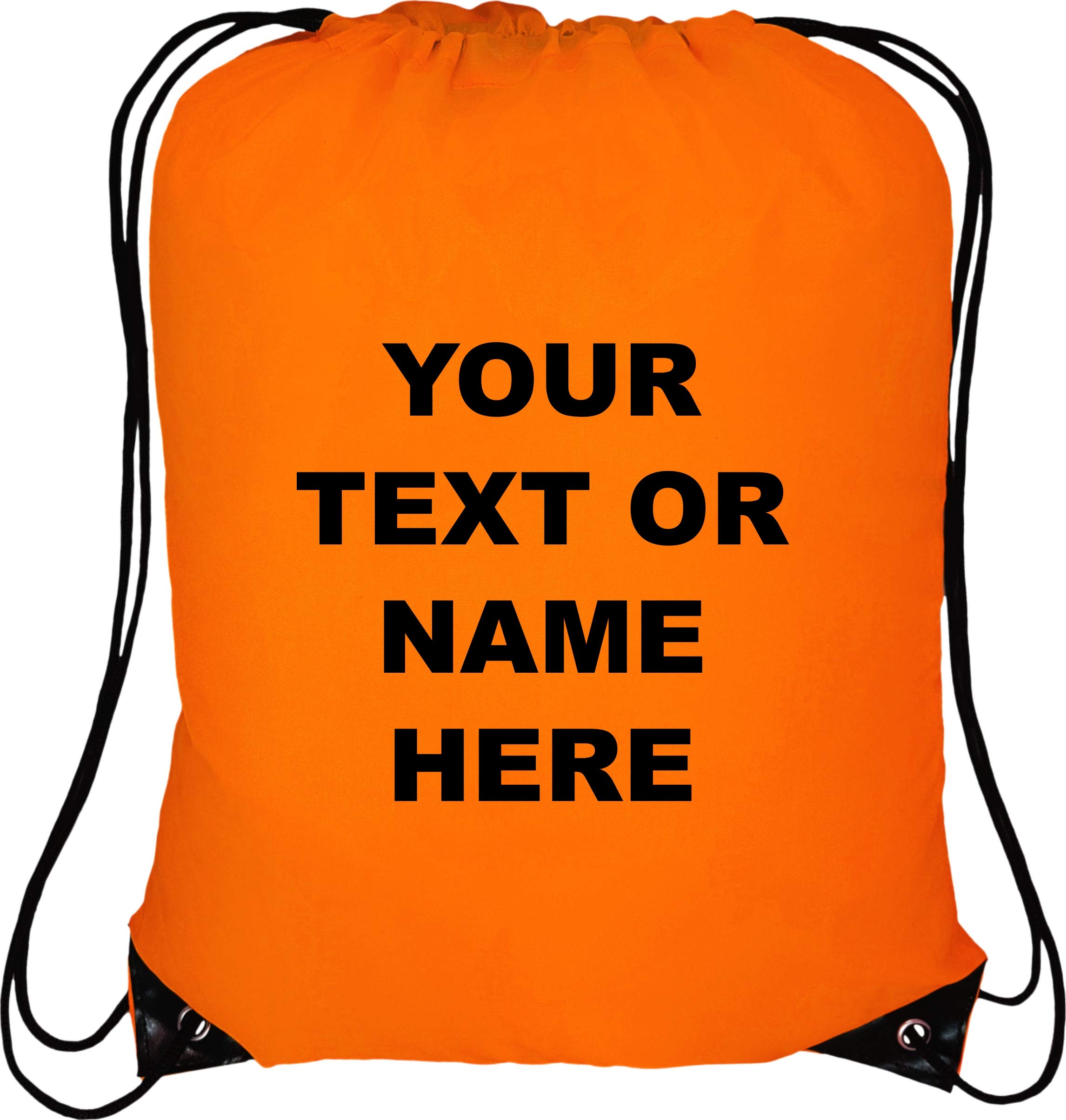 Ultimate-Line Personalised Drawstring bag (Orange)