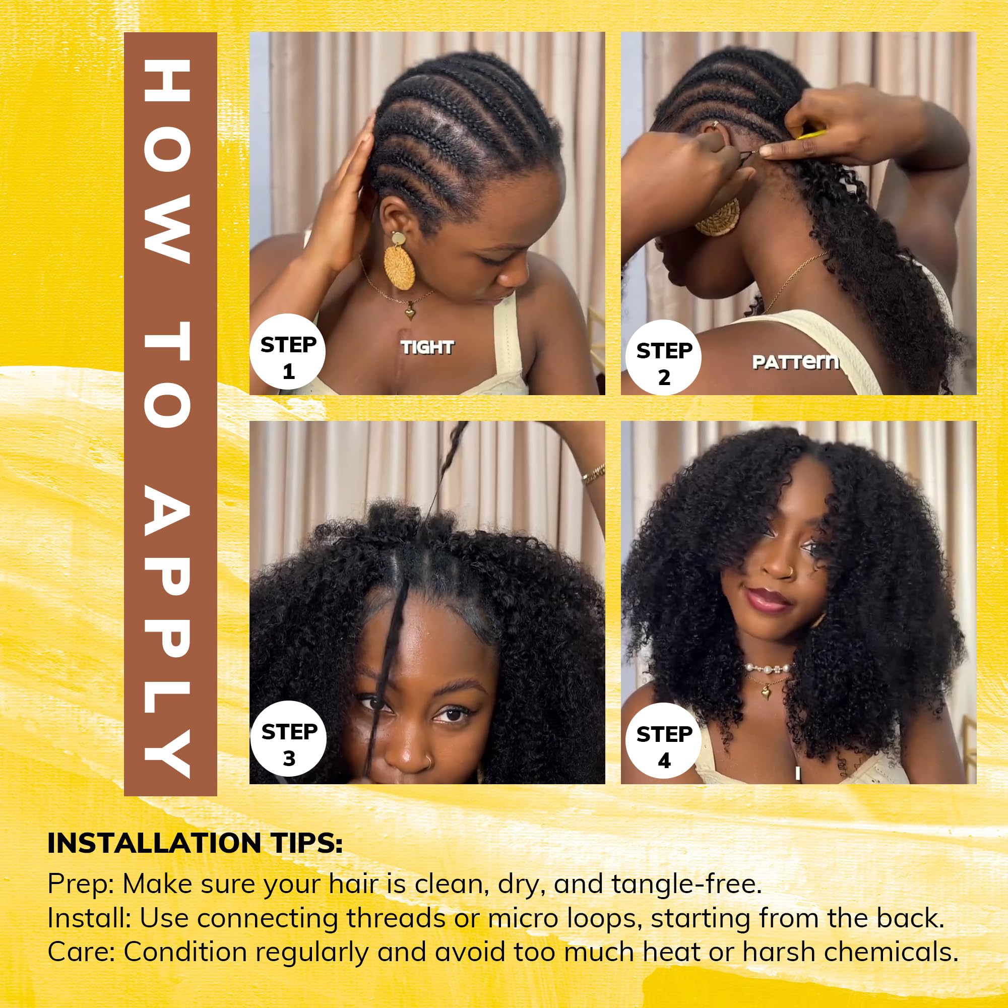 Amazon.com : Knotless Pre-Separated Crochet Hair Extensions  display picture 1