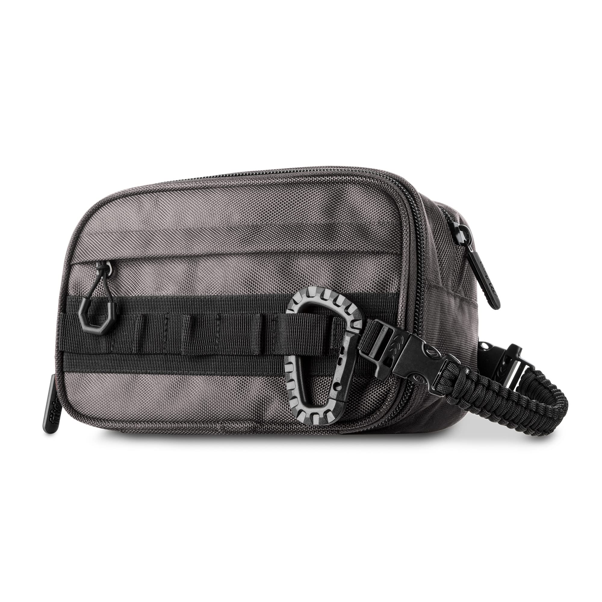 Fitdom Tactical Toiletry Bag Dopp Kit Case For Men. Perfect For Travel & Storage. Fits Large & Small Cosmetic Makeup, Clipper, Toothbrush, Shower, Shaving & Grooming Care. Best Overnight Organizer