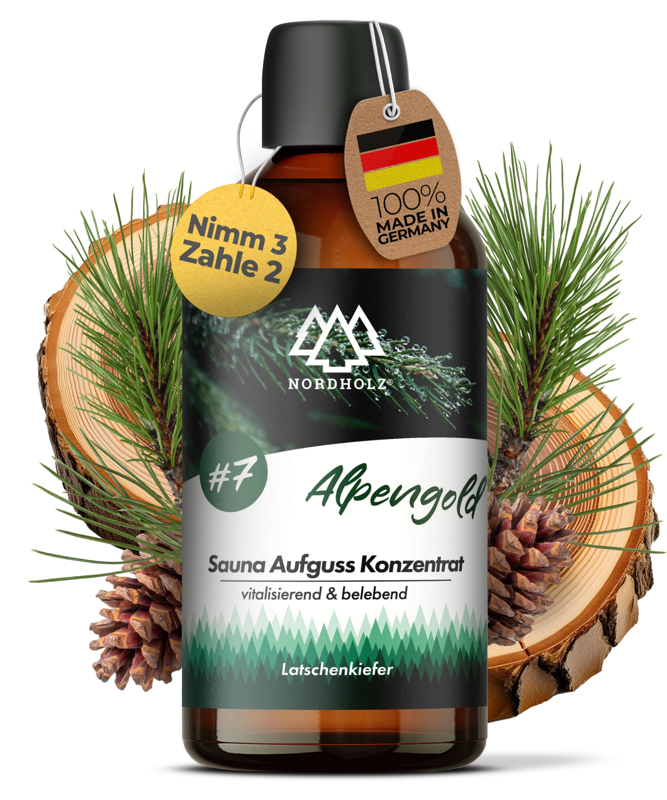 NORDHOLZ® Saunaaufguss [54 Sorten 15ml, 100ml, 250ml] - Sauna ...