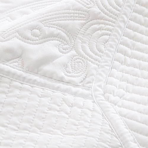 Miniatura 7 de HoneiLife - Juego de colcha de tamaño King extragrande de 120 x 120 pulgadas, 4 piezas, colcha California King, para todas las estaciones, juegos de