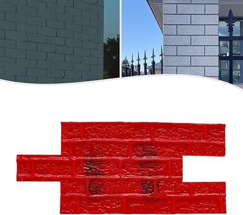 Miniatura 11 de Sello de textura de hormigón, tapete decorativo de poliuretano para decoración de hormigón, tapete de pared de cemento de piedra, herramientas