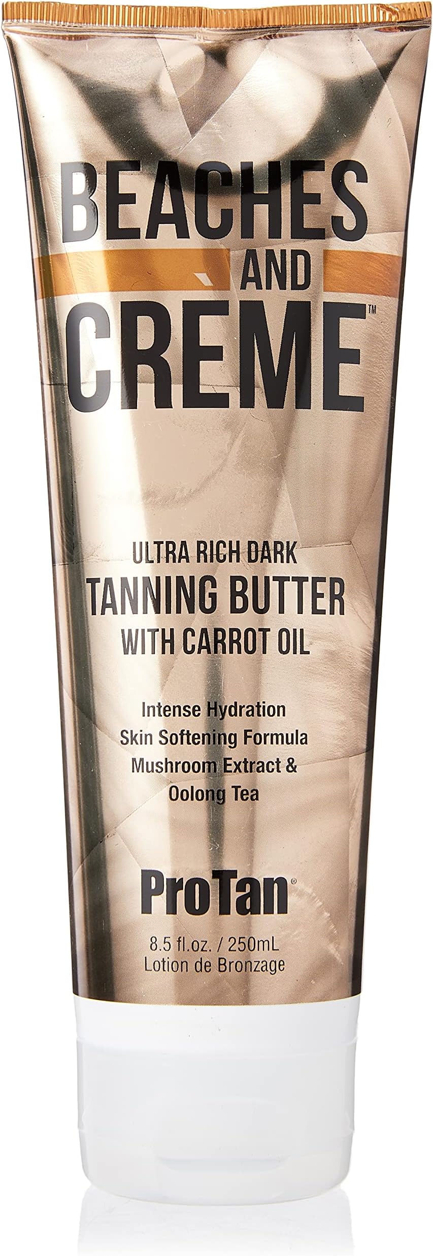 Beaches and Cream Ultra Rich Dark Tanning Butter with Carrot Oil (250ml)