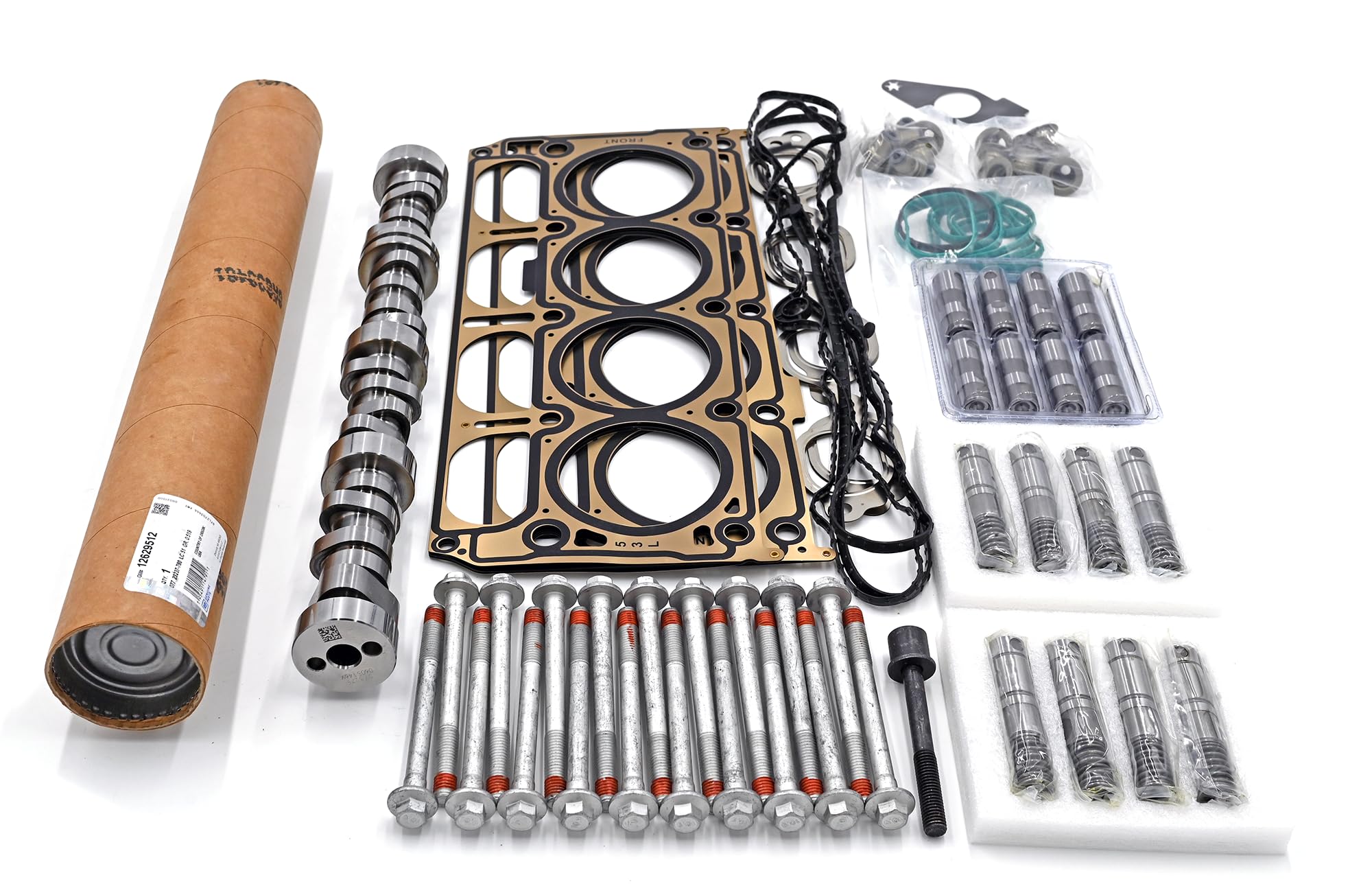 5.3L L83 L82 2014-2022 AFM REPAIR KIT W/GENUINE GM 12619823 CAMSHAFT | 8 AFM LIFTERS | 8 LS7 STYLE LIFTERS | HEAD GASKET KIT | BOLTS | FITS 2015-2022