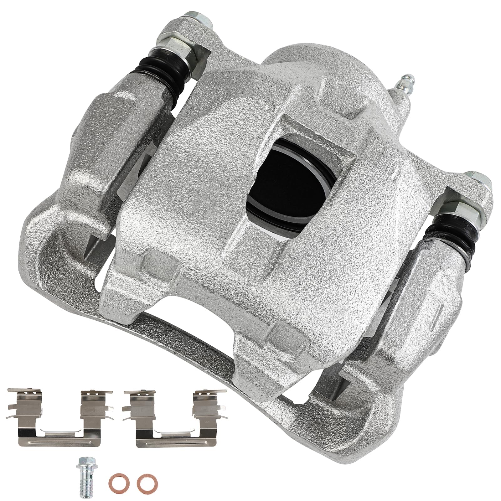 cciyu Front Left Disc Brake Caliper Assembly with Bracket 19B2580A