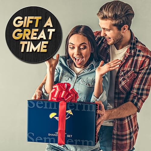 Miniatura 6 de Juego de coctelera profesional mixología, kit de barman de acero inoxidable extra grueso, juego de coctelera Boston  Kit de cóctel Kit de bar kit de